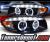 SPEC-D® DRL LED Projector Headlights (Black) - 08-12 BMW 135i E82/E88
