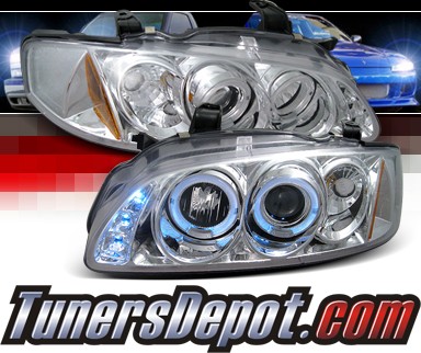 SPEC-D® Halo LED Projector Headlights - 00-03 Nissan Sentra