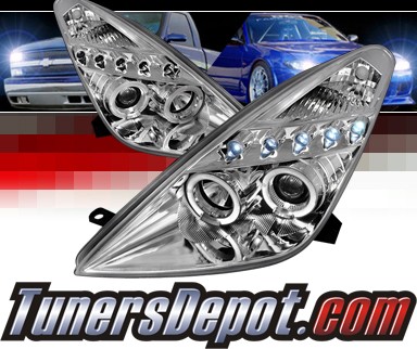 SPEC-D® Halo LED Projector Headlights - 00-05 Toyota Celica