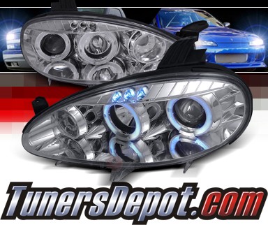 SPEC-D® Halo LED Projector Headlights - 01-05 Mazda Miata MX5 MX-5