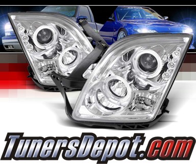 SPEC-D® Halo LED Projector Headlights - 06-09 Ford Fusion