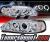 SPEC-D® Halo LED Projector Headlights - 92-95 Honda Civic All (incl. EG Hatch)