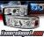 SPEC-D® Halo LED Projector Headlights - 94-01 Dodge Ram 2500 / 3500 Pickup