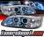 SPEC-D® Halo LED Projector Headlights - 98-02 Honda Accord