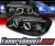 SPEC-D® Halo LED Projector Headlights (Black) - 00-01 Nissan Maxima