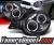 SPEC-D® Halo LED Projector Headlights (Black) - 02-03 Subaru Impreza (Incl. WRX/RS)