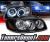 SPEC-D® Halo LED Projector Headlights (Black) - 04-06 Nissan Sentra