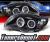 SPEC-D® Halo LED Projector Headlights (Black) - 09-10 Toyota Corolla