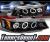 SPEC-D® Halo LED Projector Headlights (Black) - 94-97 Honda Accord