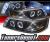 SPEC-D® Halo LED Projector Headlights (Black) - 95-99 Nissan Sentra
