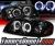 SPEC-D® Halo LED Projector Headlights (Glossy Black) - 04-06 Nissan Sentra