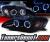 SPEC-D® Halo LED Projector Headlights (Glossy Black) - 04-09 Honda S2000