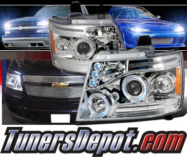 SPEC-D® Halo Projector Headlights - 07-10 Chevy Tahoe