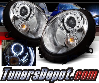 SPEC-D® Halo Projector Headlights - 07-12 Mini Cooper 2dr (Incl. Convertible)