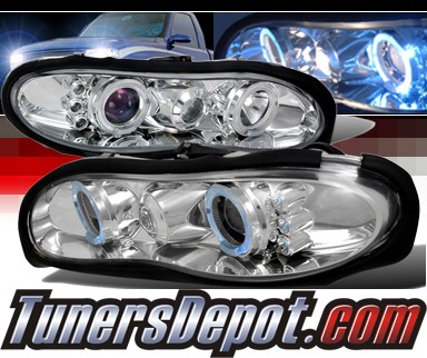 SPEC-D® Halo Projector Headlights - 98-02 Chevy Camaro