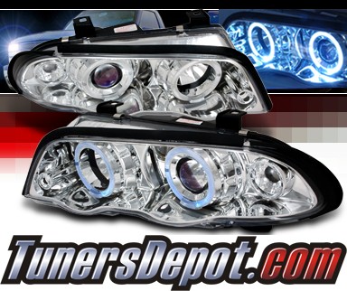 SPEC-D® Halo Projector Headlights - 99-01 BMW 323i E46 4dr.