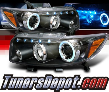 SPEC-D® Halo Projector Headlights (Black) - 08-10 Scion Xb