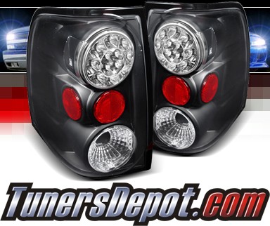 SPEC-D® LED Tail Lights (Black) - 03-06 Ford Expedition