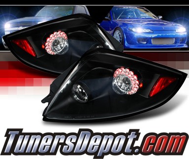 SPEC-D® LED Tail Lights (Black) - 06-08 Mitsubishi Eclipse