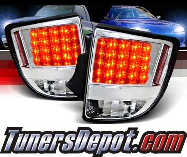 SPEC-D® LED Tail Lights (Chrome) - 00-05 Toyota Celica