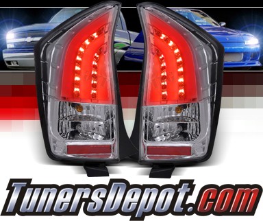 SPEC-D® LED Tail Lights (Chrome) - 10-11 Toyota Prius 3dr