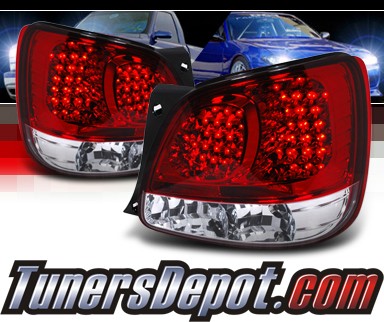 SPEC-D® LED Tail Lights (Red) - 01-05 Lexus GS300 