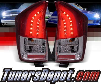 SPEC-D® LED Tail Lights (Red) - 10-11 Toyota Prius 3dr