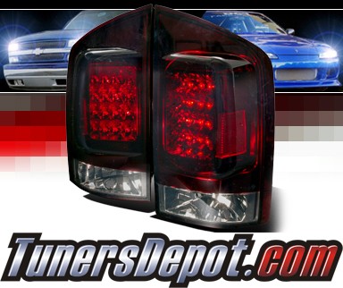SPEC-D® LED Tail Lights (Smoke) - 04-07 Nissan Armada