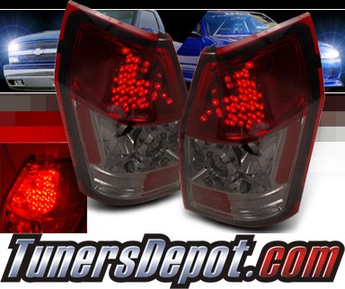 SPEC-D® LED Tail Lights (Smoke) - 05-08 Dodge Magnum 