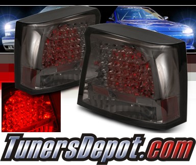 SPEC-D® LED Tail Lights (Smoke) - 06-08 Dodge Charger