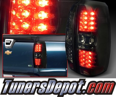 SPEC-D® LED Tail Lights (Smoke) - 07-14 Chevy Avalanche