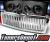 Sonar® 1 pc LED Crystal Headlights (Smoke) - 00-06 Chevy Suburban (Chrome Vertical Grill Included)