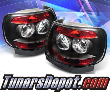 Sonar® Altezza Tail Lights (Black) - 00-02 Audi S4