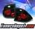 Sonar® Altezza Tail Lights (Black) - 00-04 Ford Focus 4dr