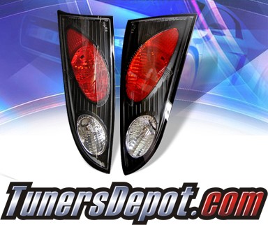 Sonar® Altezza Tail Lights (Black) - 00-04 Ford Focus 5dr