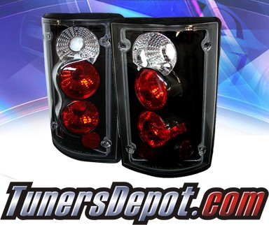 Sonar® Altezza Tail Lights (Black) - 00-05 Ford Excursion