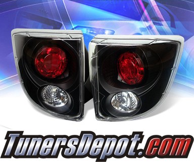 Sonar® Altezza Tail Lights (Black) - 00-05 Toyota Celica