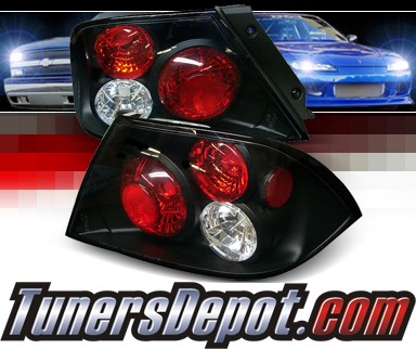 Sonar® Altezza Tail Lights (Black) - 01-03 Mitsubishi Lancer