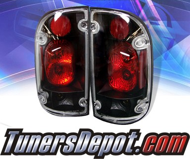 Sonar® Altezza Tail Lights (Black) - 01-04 Toyota Tacoma