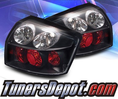 Sonar® Altezza Tail Lights (Black) - 02-05 Audi A4 Sedan 1.8
