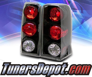 Sonar® Altezza Tail Lights (Black) - 02-06 Cadillac Escalade (exc. Truck)