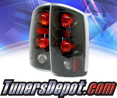 Sonar® Altezza Tail Lights (Black) - 02-06 Dodge Ram