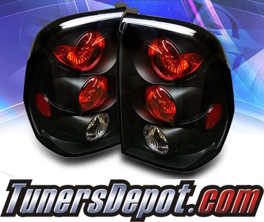 Sonar® Altezza Tail Lights (Black) - 02-09 Chevy TrailBlazer Trail-Blazer