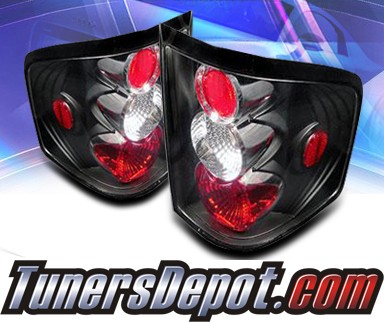 Sonar® Altezza Tail Lights (Black) - 04-08 Ford F-150 F150 Flareside