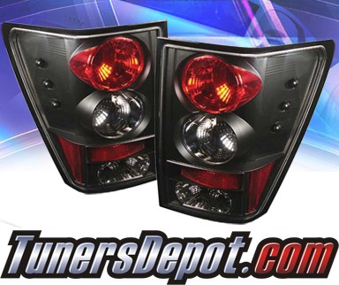 Sonar® Altezza Tail Lights (Black) - 05-06 Jeep Grand Cherokee