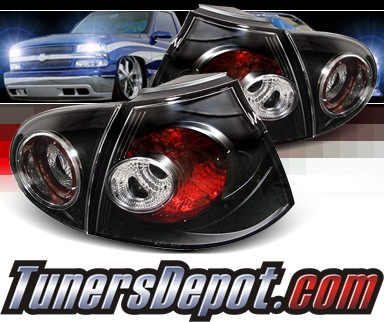Sonar® Altezza Tail Lights (Black) - 06-09 VW Volkswagen Rabbit V MK5