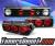 Sonar® Altezza Tail Lights (Black) - 88-91 Honda CRX
