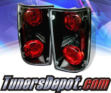 Sonar® Altezza Tail Lights (Black) - 89-95 Toyota Pick Up