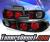 Sonar® Altezza Tail Lights (Black) - 94-01 Acura Integra 4dr.