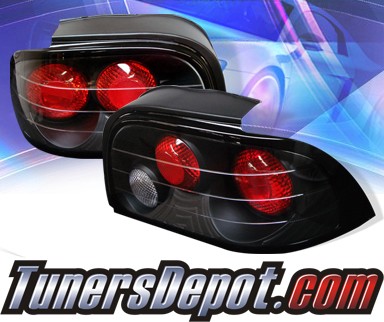 Sonar® Altezza Tail Lights (Black) - 94-95 Ford Mustang